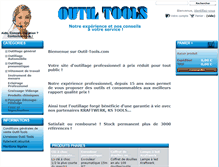 Tablet Screenshot of outil-tools.com